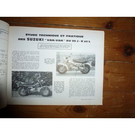 RV90 VANVAN RD250 RD350 Revue Technique moto Suzuki Yamaha