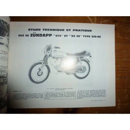 GTS KS50 CBX1000 Revue Technique moto Honda Zundapp
