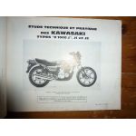 80TXE TLX Z1000J Revue Technique moto Kawasaki Peugeot