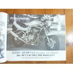 Hexagon 125 Bandit 600 Revue Technique moto Piaggio Suzuki