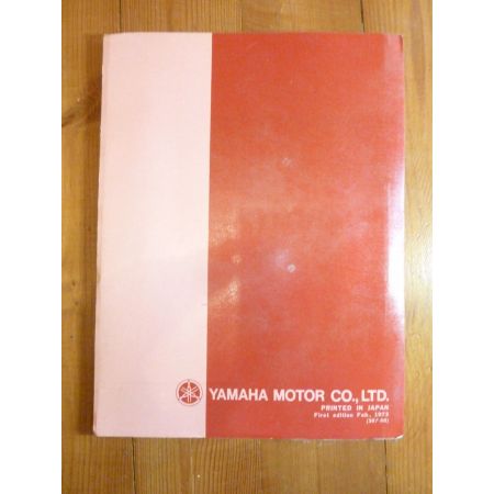 RD200 Catalogue Pieces YAMAHA Anglais