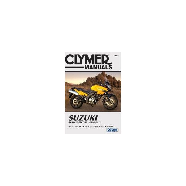 DL650 V Strom 04-11 Revue technique Clymer SUZUKI Anglais