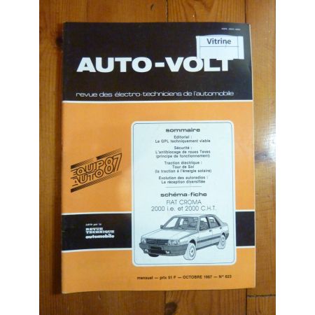 Croma 2000 Revue Technique Electronic Auto Volt Fiat
