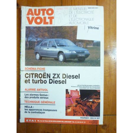 ZX Die Revue Technique Electronic Auto Volt Citroen