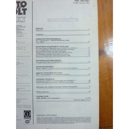 Astra Ess Revue Technique Electronic Auto Volt Opel