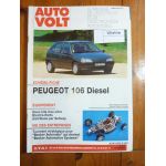 106 Die Revue Technique Electronic Auto Volt Peugeot