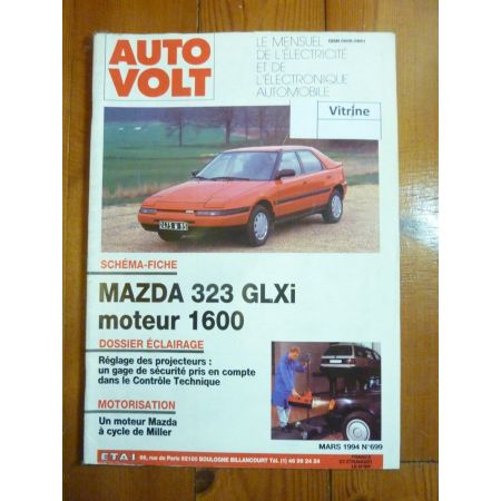 323 1.6 GLXi Revue Technique Electronic Auto Volt Mazda