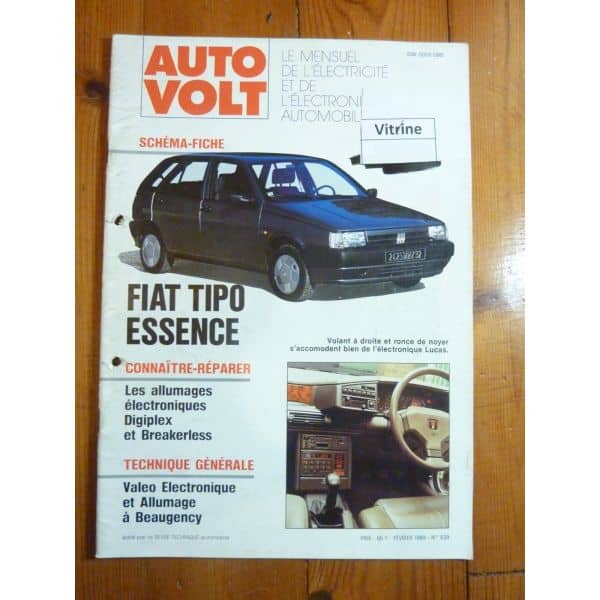Tipo Ess Revue Technique Electronic Auto Volt Fiat