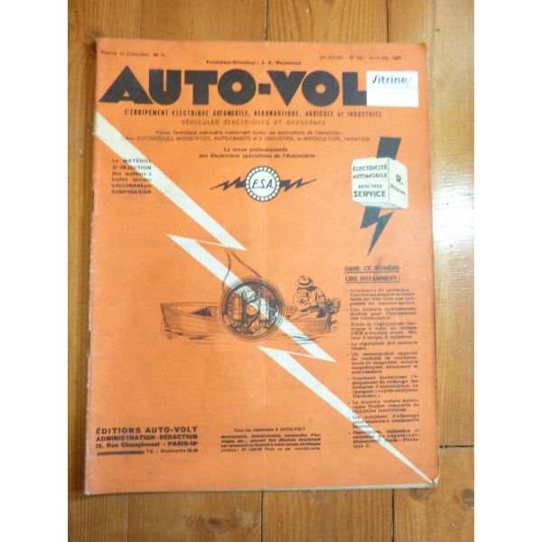 Accumulateurs  Revue Technique Electronic Auto Volt 