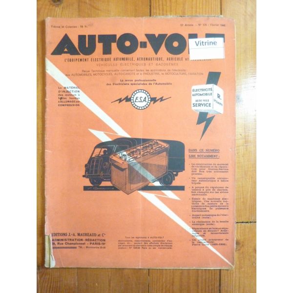 Magazine 0170  Revue electronic Auto Volt