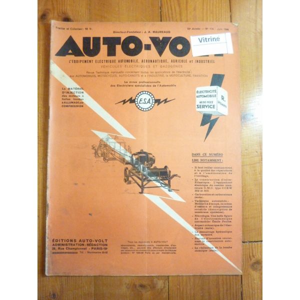 Magazine 0174  Revue electronic Auto Volt