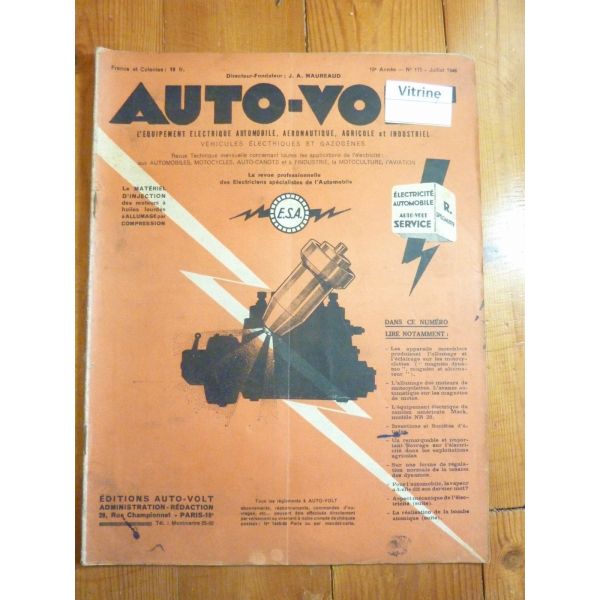 Magazine 0175  Revue electronic Auto Volt