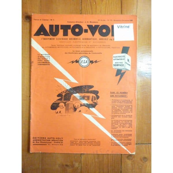 Magazine 0179  Revue electronic Auto Volt