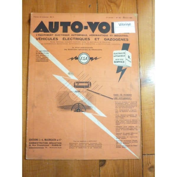 Magazine 0166  Revue electronic Auto Volt