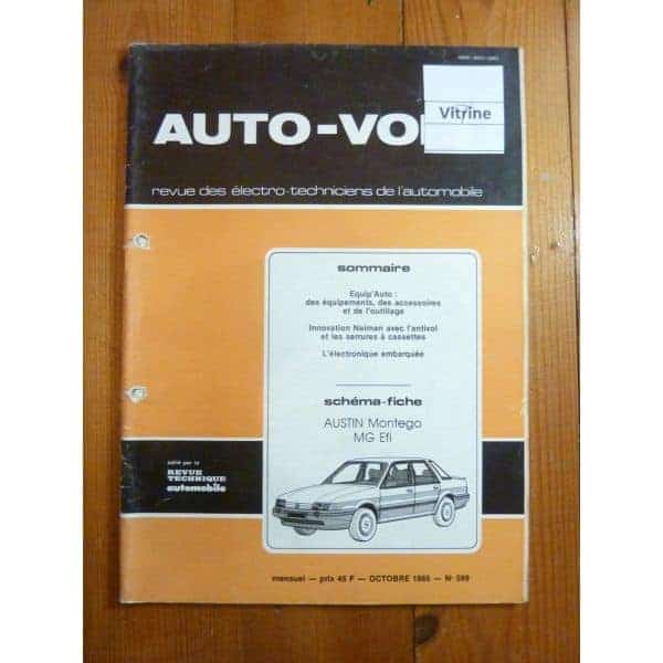 Montego Efi Revue Technique Electronic Auto Volt Austin