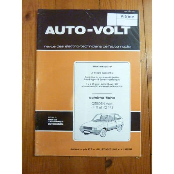 Axel 11 12 Revue Technique Electronic Auto Volt Citroen