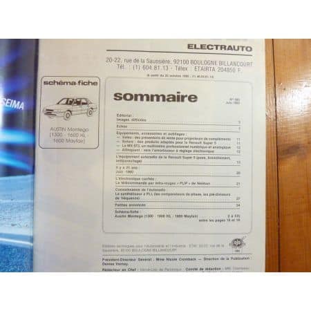 Montego Revue Technique Electronic Auto Volt Austin