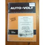 205 Revue Technique Electronic Auto Volt Peugeot