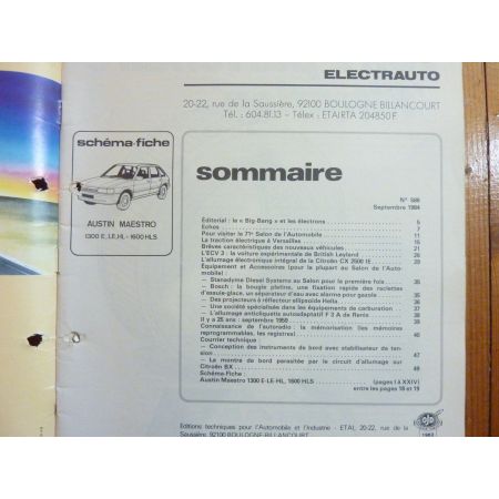 Maestro Revue Technique Electronic Auto Volt Austin