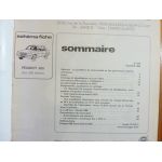 305 GLD SRD Revue Technique Electronic Auto Volt Peugeot