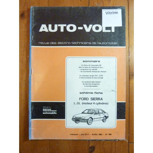 Sierra L GL Revue Technique Electronic Auto Volt Ford