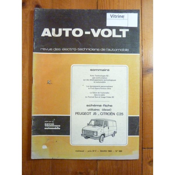 J5 C25 Revue Technique Electronic Auto Volt Citroen