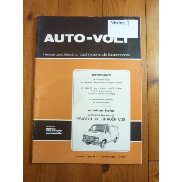 J5 C25 Revue Technique Electronic Auto Volt Citroen