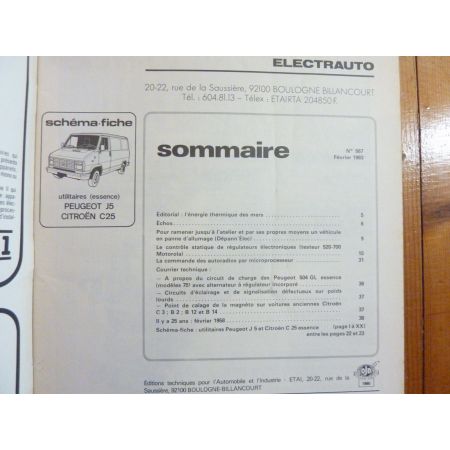 J5 C25 Revue Technique Electronic Auto Volt Citroen