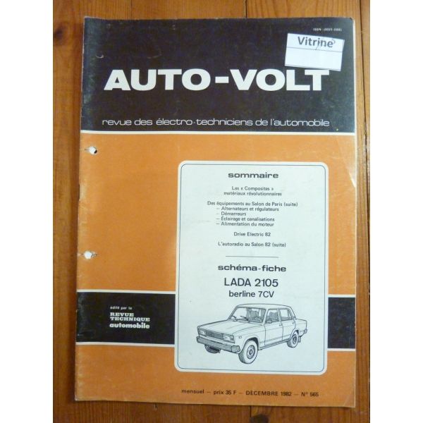 2105 7cv Revue Technique Electronic Auto Volt Lada
