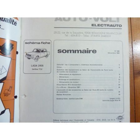 2105 7cv Revue Technique Electronic Auto Volt Lada