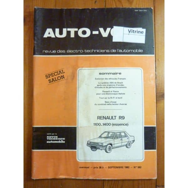 R9 Ess Revue Technique Electronic Auto Volt Renault