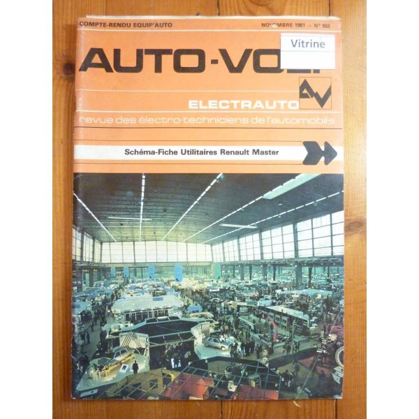 Master Revue Technique Electronic Auto Volt Renault