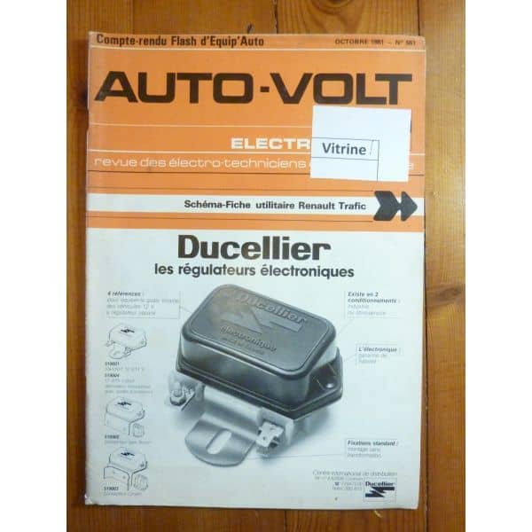 Trafic Revue Technique Electronic Auto Volt Renault