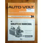 505 SR GR Diesel Revue Technique Electronic Auto Volt Peugeot