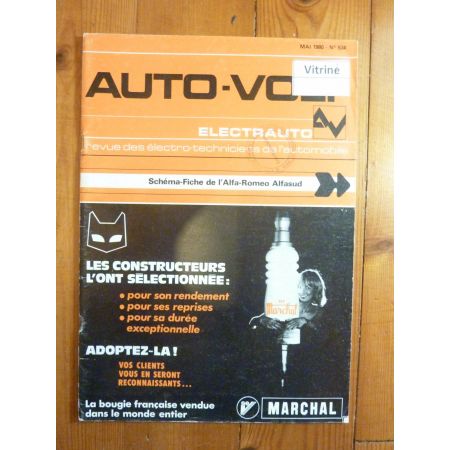AlfaSud Revue Technique Electronic Auto Volt Alfa Romeo