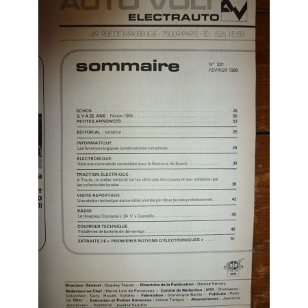 Kadett Série D Revue Technique Electronic Auto Volt Opel