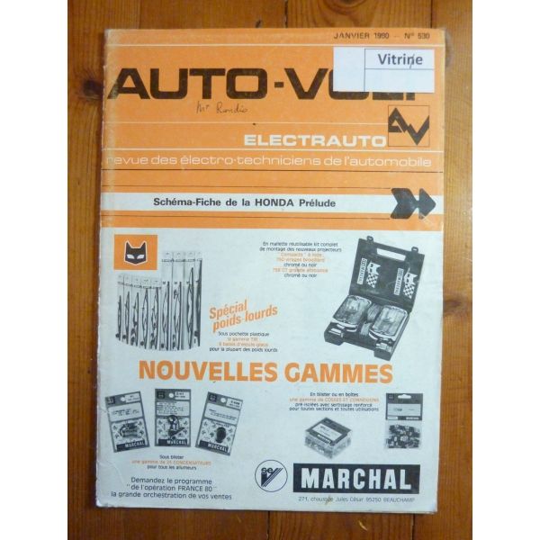 Prelude Revue Technique Electronic Auto Volt Honda