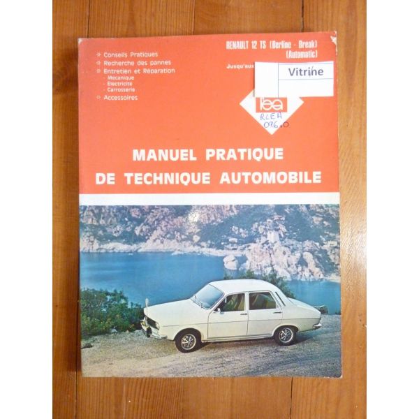 R12 TS Revue Technique Renault