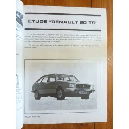 R20 TS Revue Technique Renault