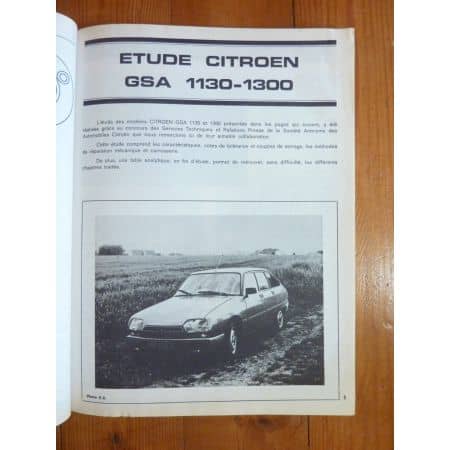GSA 85- Revue Technique CITROEN
