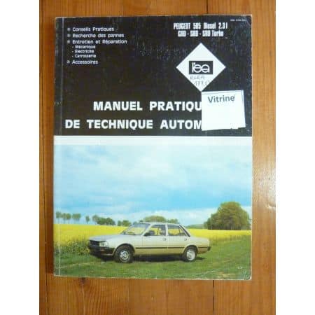 505 Diesel Revue Technique PEUGEOT