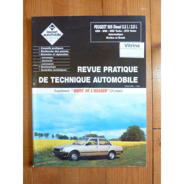 505 2.3D 2.5D Revue Technique PEUGEOT