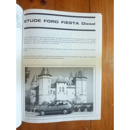 Fiesta Diesel Revue Technique FORD