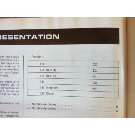 Orion 86 Revue Technique FORD