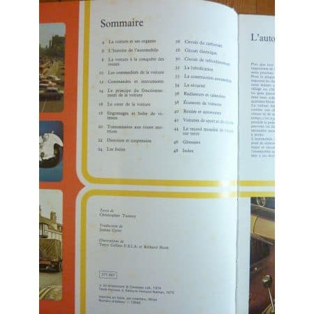 Tout sur voitures - Livre