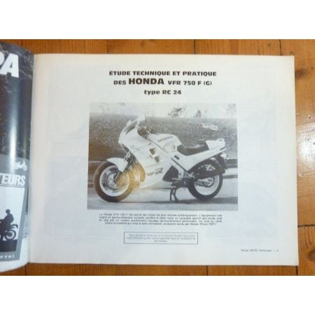 VFR750F 86 Revue Technique HONDA