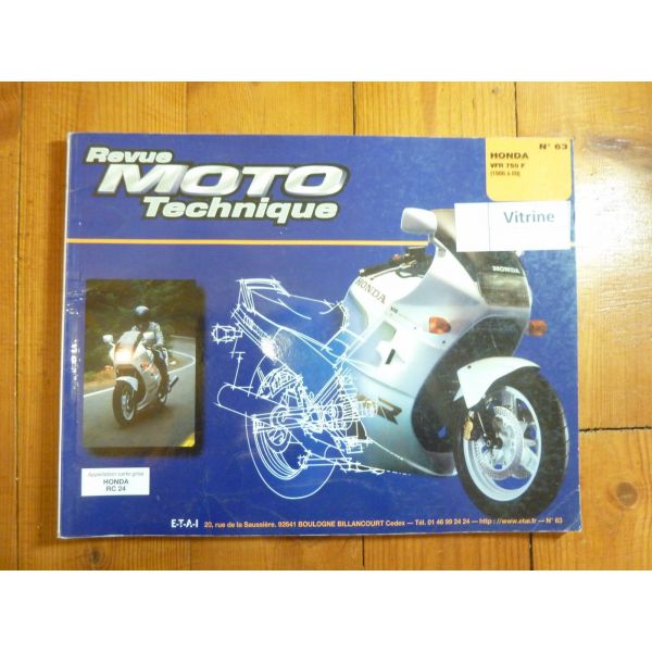 VFR750F 86-89 Revue Technique HONDA