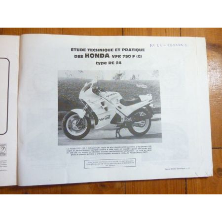 VFR750F 86-89 Revue Technique HONDA