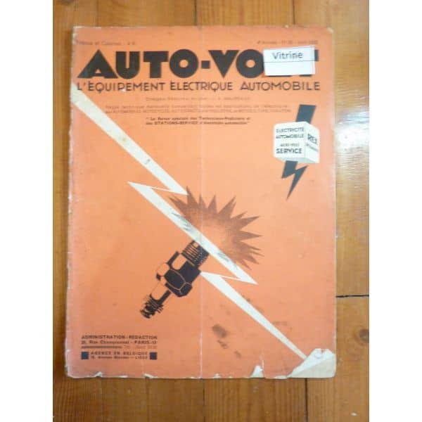 Dynamos Démarreurs Revue Technique Electronic Auto Volt