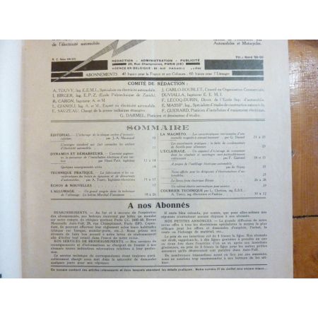 Dynamos Démarreurs Revue Technique Electronic Auto Volt